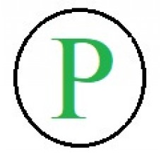 Бусины с буквами разноцветными P